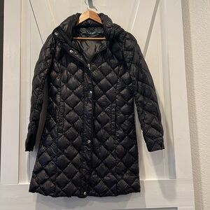 Lauren Ralph Lauren Lightweight Black Quilted Coat